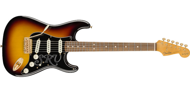 「STEVIE RAY VAUGHAN SIGNATURE STRATOCASTER　全体図